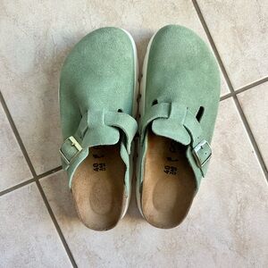 Brand new Papillio (Birkenstock) clogs, green size 40